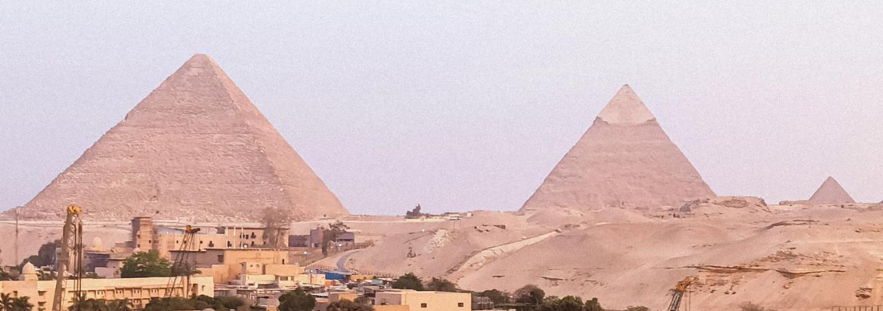 Grand Pyramids Inn Kafret el-Gabal Eksteriør billede