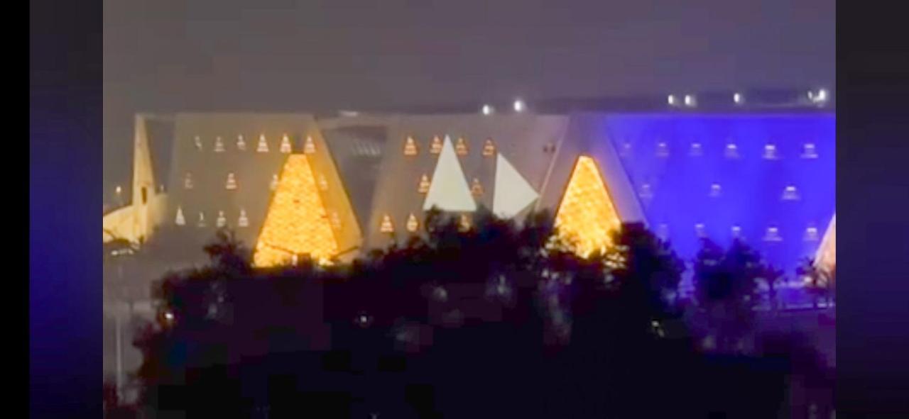 Grand Pyramids Inn Kafret el-Gabal Eksteriør billede