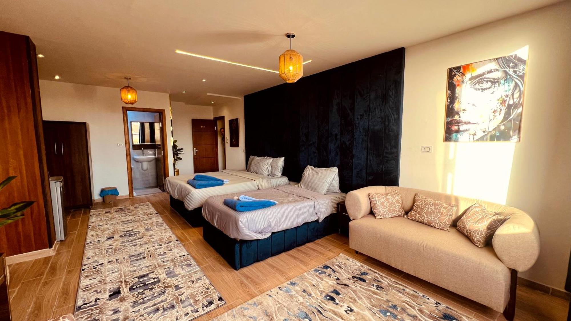 Grand Pyramids Inn Kafret el-Gabal Eksteriør billede