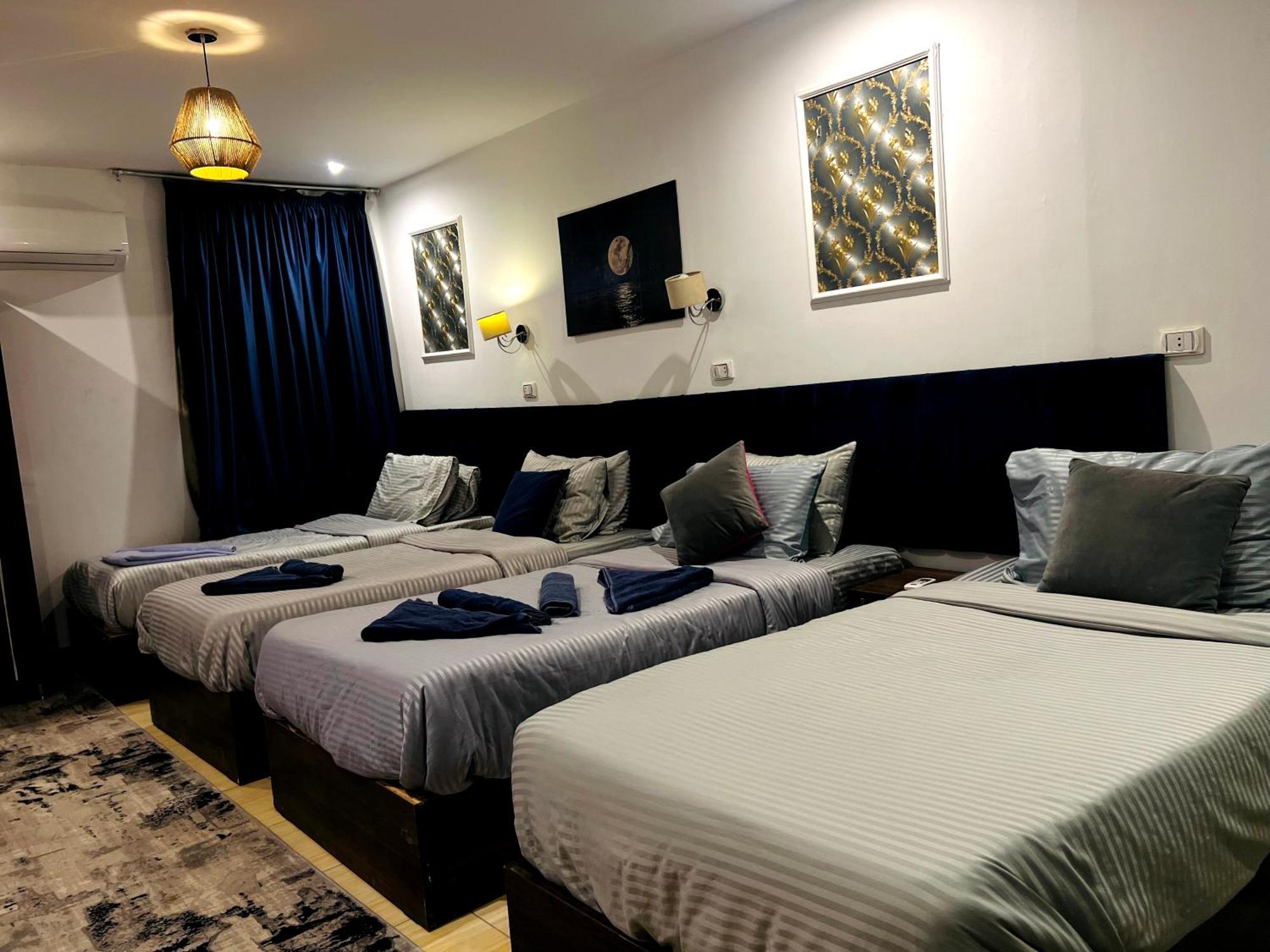 Grand Pyramids Inn Kafret el-Gabal Eksteriør billede